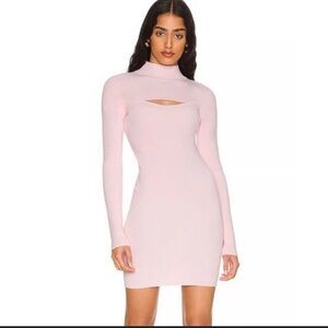 Bardot Soft Pink Knit dress